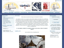 Tablet Screenshot of grupoelcalvario.com